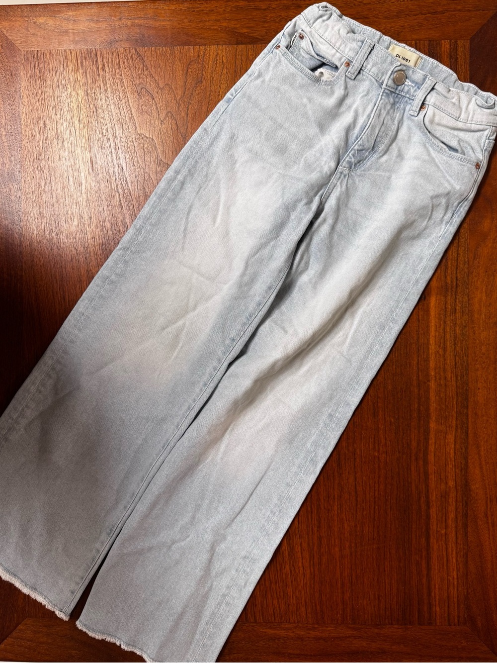 DL1961 Lily wide leg Jean in Poolside wash